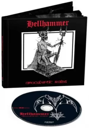 image of Hellhammer Apocalyptic raids CD multicolor