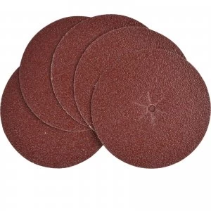 Image of Black and Decker Piranha Drill Sanding Discs 125mm 125mm 40g Pack of 5