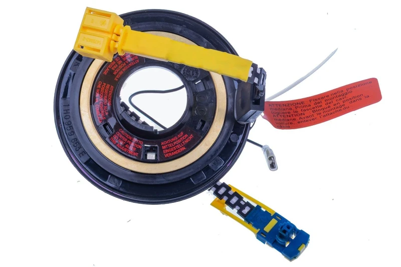 Image of DENCKERMANN Clock spring for steering wheel DENCKERMANN E900135