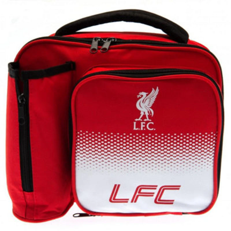 Image of Liverpool Fc Fade Lunch Bag Red/white (One Size)