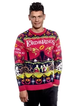 Image of Lord Of The Rings 2022 Christmas Jumper - XS