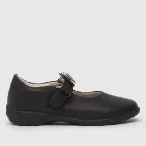 image of Lelli Kelly Black Erin Dolly Girls Junior Shoes