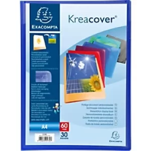 Image of Exacompta Display Book 5730E A4 Assorted 30 Pockets Pack of 12