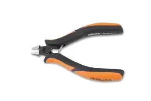 image of Beta Tools 1186BM Diagonal Flush Slim Tapered Tip Cutting Nippers 120mm