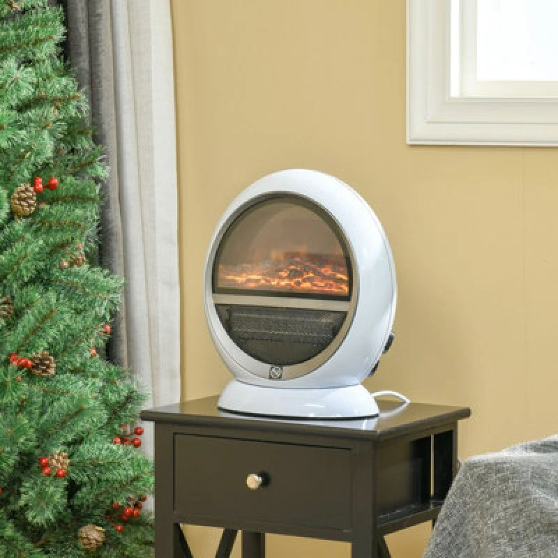 Image of 1500W Electric Ceramic Fan Heater - White