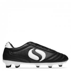 image of Sondico Strike Soft Ground Football Boots - Black/White