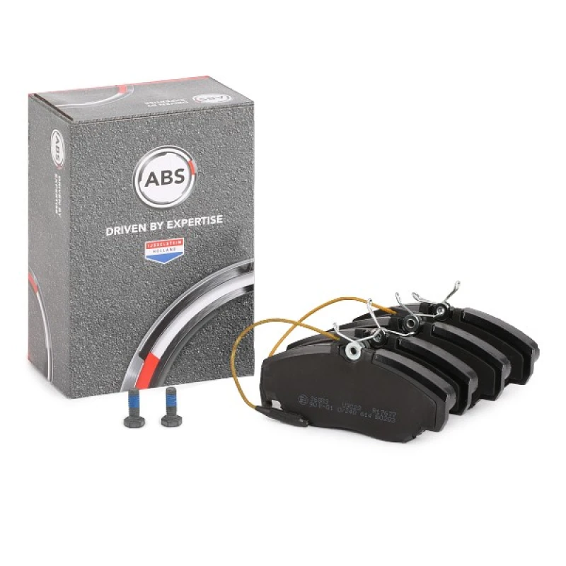 Image of A.B.S. 36883 Brake pad set with integrated wear sensor Brake Pad Set,disc brake (402)