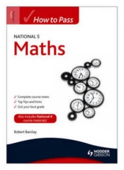 Image of National 5 Maths by Bob Barclay Paperback
