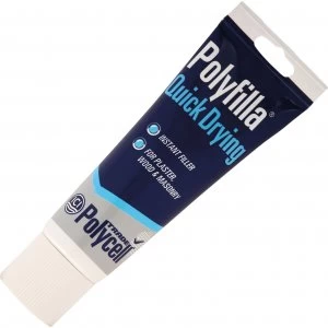 Image of Polycell Trade Quick Dry Polyfilla Tube 330g