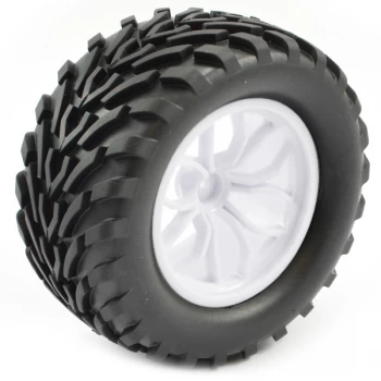Image of Ftx Bugsta Mounted Wheel/Tyre Complete Pair - White