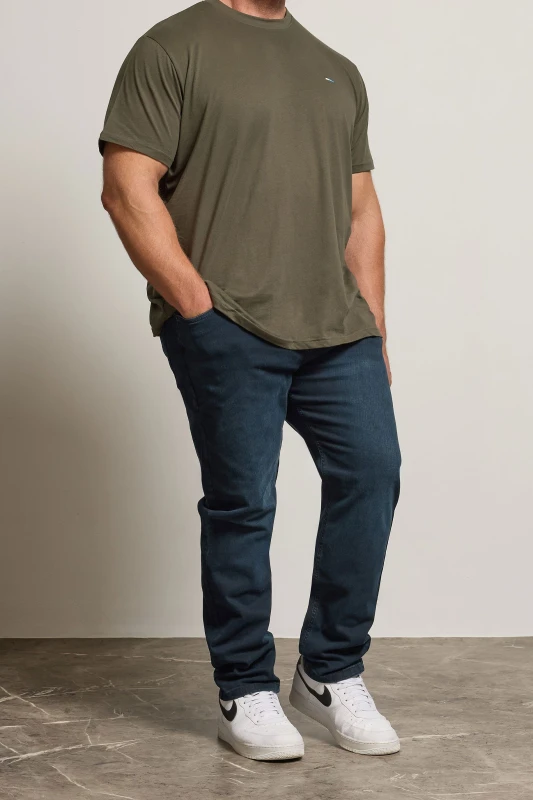 Image of BadRhino BadRhino Men Stretch Denim Jeans in Blue Size: 40R Blue 40R Male 5063111648504