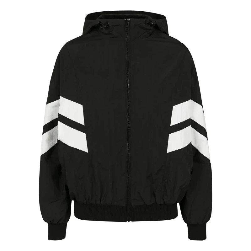 Image of Urban Classics Womens parka Urban Classic crinkle batwing Noir Female M