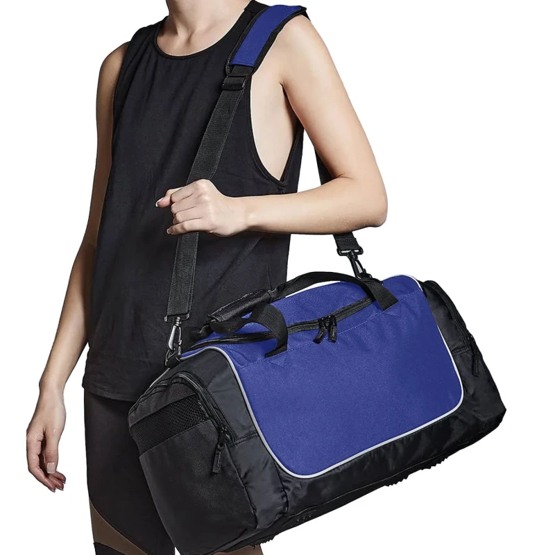 Image of Quadra Mens Teamwear Locker Duffle Bag (30 Litres) Pack of 2 in Royal Royal Male One Size