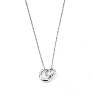 Image of Beginnings Sterling Silver Interlocking Links 41+5cm Necklaces N2832