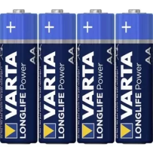 Image of Varta Longlife Power LR06 AA battery Alkali-manganese 1.5 V 4 pc(s)