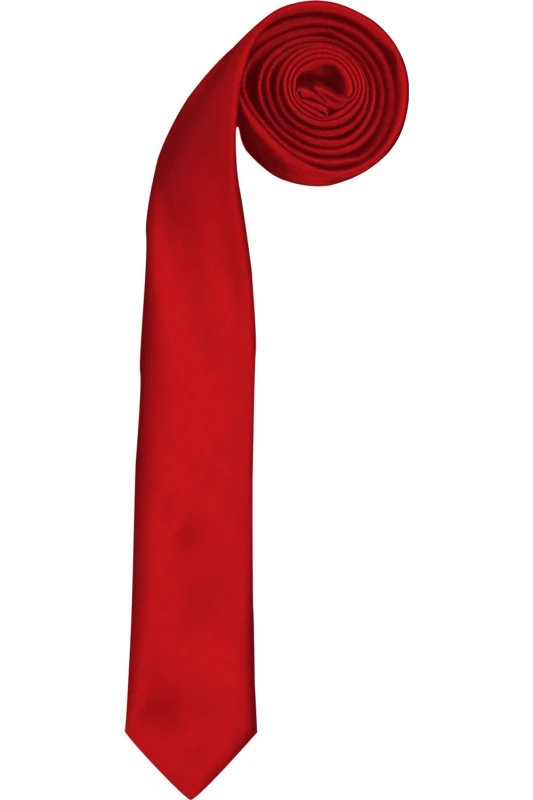 Image of Premier Premier Men Tie - Slim Retro Work Tie Pack of 2 in Red Red One Size Male 5059269154516