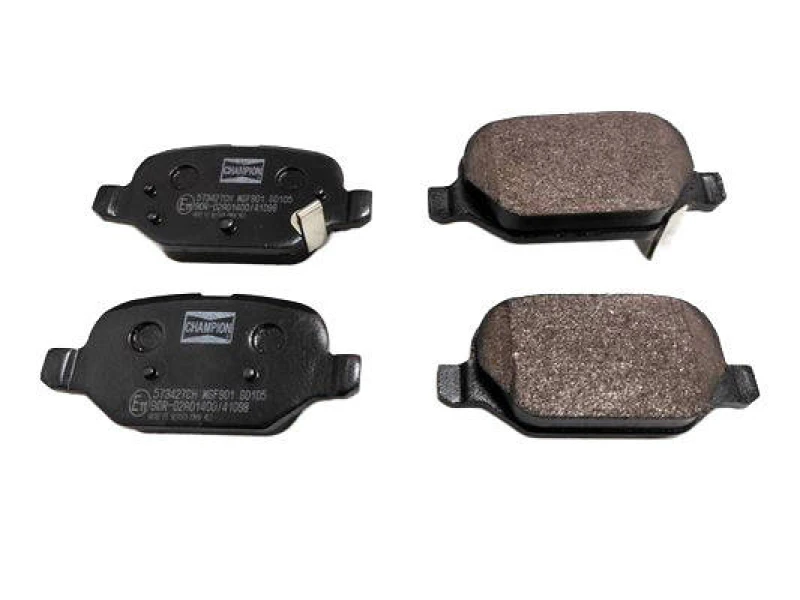Image of CHAMPION 573427CH Brake pad set with acoustic wear warning Brake Pad Set,disc brake (402)