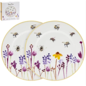 Image of Busy Bees Plates 2 Set By Lesser & Pavey