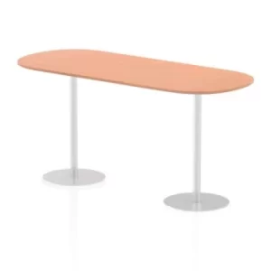 Image of Italia Poseur Boardroom Table 2400 Top 1145 High Beech