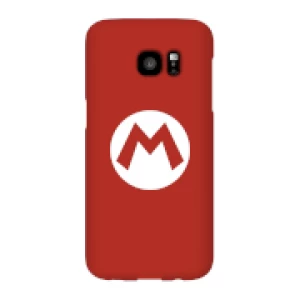 image of Nintendo Super Mario Mario Logo Phone Case - Samsung S7 Edge - Snap Case - Gloss