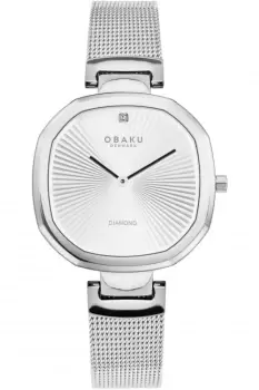 image of Ladies Obaku Brilliant Steel Watch V277LXCIMC