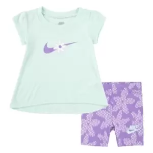 image of Nike Bike Short Set Baby - Purple