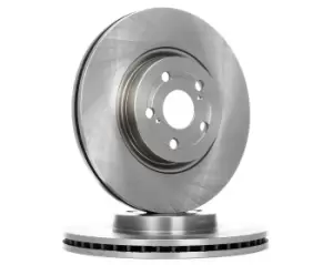 Image of RIDEX Brake disc TOYOTA 82B0158 4351205050,4351205070 Brake rotor,Brake discs,Brake rotors