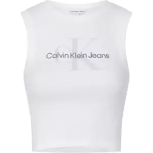 Image of Calvin Klein Jeans Archival Tank Top - White