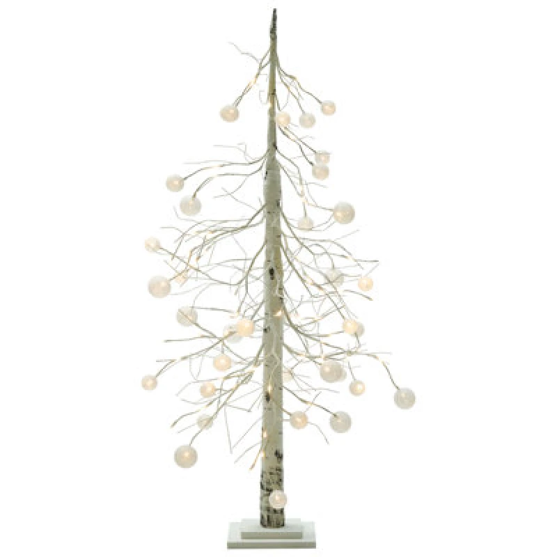 Image of Beliani Outdoor Decoration LED Holar Christmas Tree 122cm White