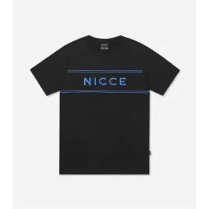 image of Nicce Nicce Ferndale T-Shirt Mens - Black