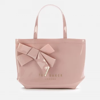 Image of Ted Baker Womens Nikicon Knot Bow Small Icon Bag - Pl-Pink