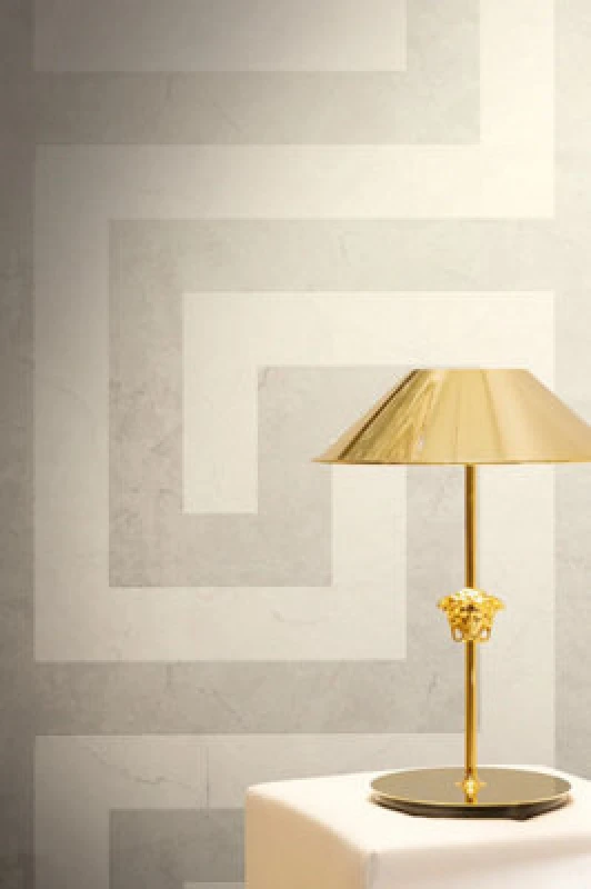 Image of Cream Versace 6 Geometric Wallpaper By As Creation