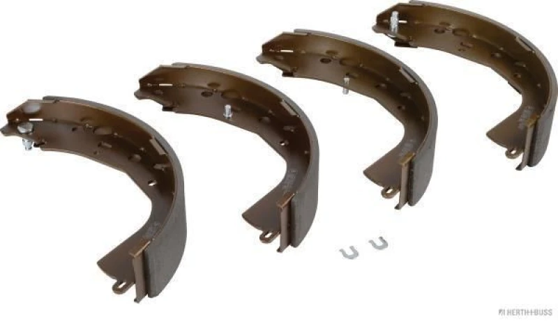 Image of Brake Shoe Set HERTH+BUSS JAKOPARTS J3502014