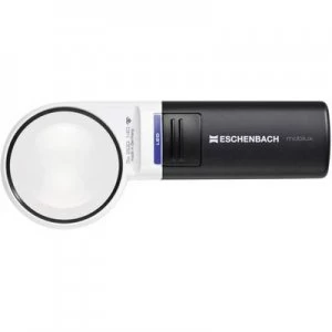 image of Eschenbach 15115 Handheld magnifier incl. LED lighting Magnification: 5 x Lens size: (Ø) 58 mm