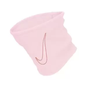 Image of One Size Nike Youths Neck Warmer 2 Pink Foam Magic Ember