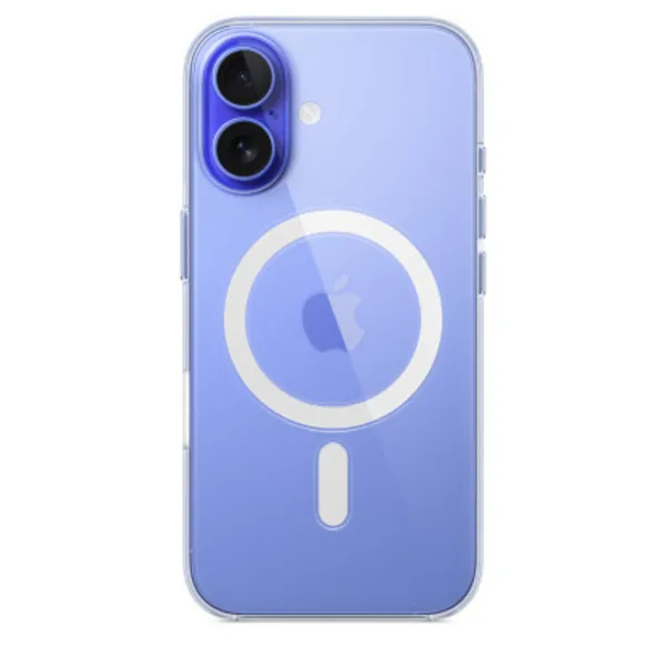Image of Apple Clear Case with MagSafe for iPhone 16 - Clear