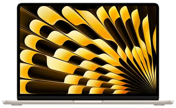 Image of Apple 13" MacBook Air, M3, 8GB RAM, 8 Core GPU, 256GB, 2024 - Starlight