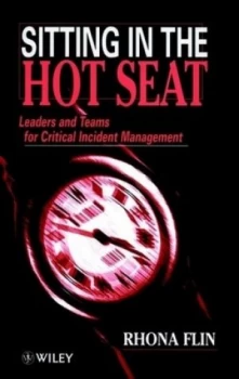 Image of Sitting in the Hot Seat by Rhona Flin Hardback