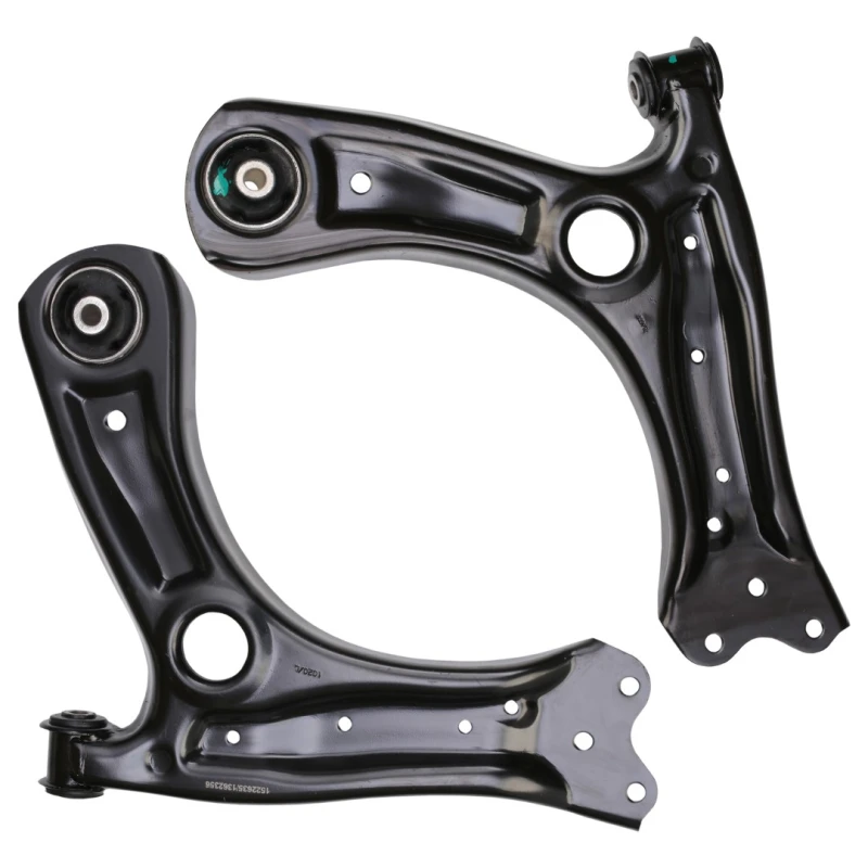 Image of RIDEX 772S0640 Control arm repair kit with rubber mount, Front Axle, Control Arm Sheet Steel Suspension Kit (772)