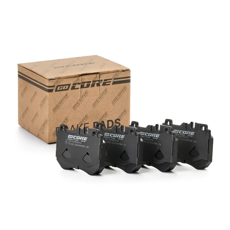 Image of goCORE GCD020616 Brake pad set prepared for wear warning indicator Brake Pad Set,disc brake (402)