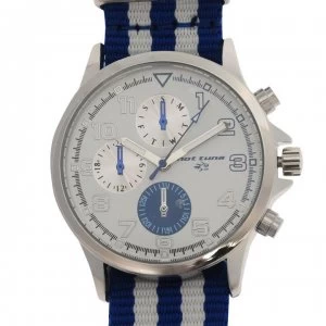 Hot Tuna Stripe Watch Mens - Blue