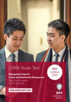 Image of Cima E2 Project and Relationship Management by Bpp Learning Media Paperback