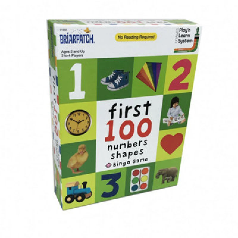 Image of Paul Lamond Games First 100 Animals / Shapes Bingo - Brand New And Sealed
