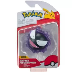 image of Pokemon 3" Battle Figure Pack - Gastly