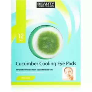 image of Beauty Formulas Clear Skin Cucumber Cooling Regenerating Mask for Eye Area 12 pc