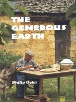 Image of The Generous Earth by Philip Oyler Book