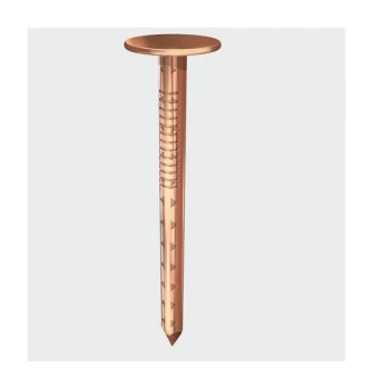 Image of COP238B Clout Nails Copper 38 x 2.65mm 1.00 KG - Timco