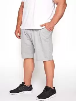 image of BadRhino Essential Jersey Short - Grey, Size 2XL, Men