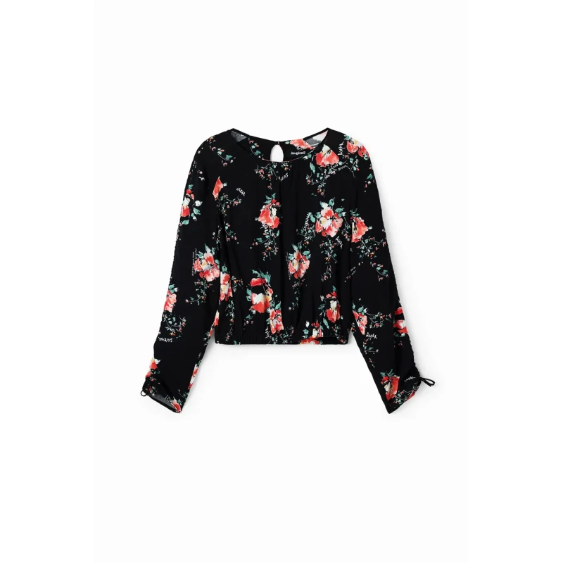 Image of Desigual Womens blouse Desigual Keira Noir Female XL