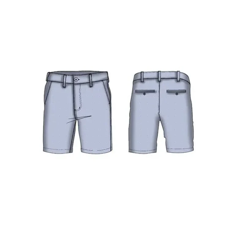 Image of Guess Baby boy stretch satin chino shorts Guess Bleu Male 24 mois